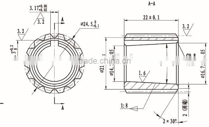 hydraulic quick release coupling 10005 for hydraulic gear pump
