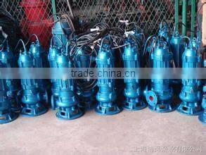 WQ series submersible raw sewage pump 100m3/h electric submersible sewage pump float switch submersible sewage pump