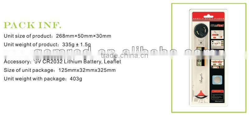 360 protractor cutting machinery accessory electronic angle finder