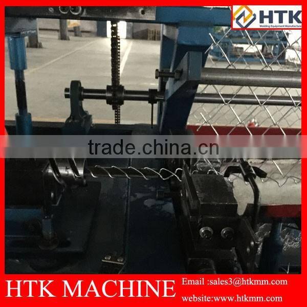 HTK GHJ-300 Automatic PLC Control Chain Link Fence Machine Factory