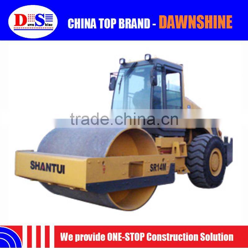 SHANTUI Single-Drum Vibratory Road Roller Mechanical 14 tons SR14M-2 Compactor Machine
