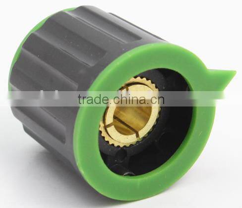 plastic slide potentiometer knob with sharp corner