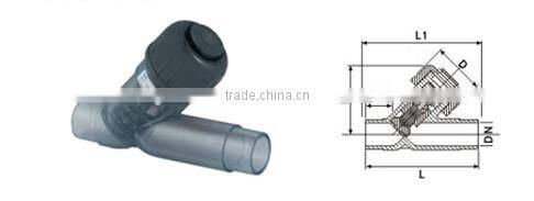U-PVC Angle Seat Valve