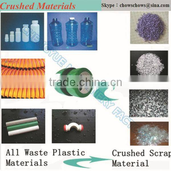 China supplier crusher for all plastic crush