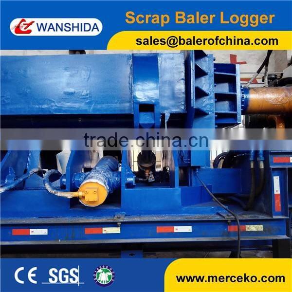 Y83D-3000A Mobile Scrap Metal Baler with Diesel engine power supply