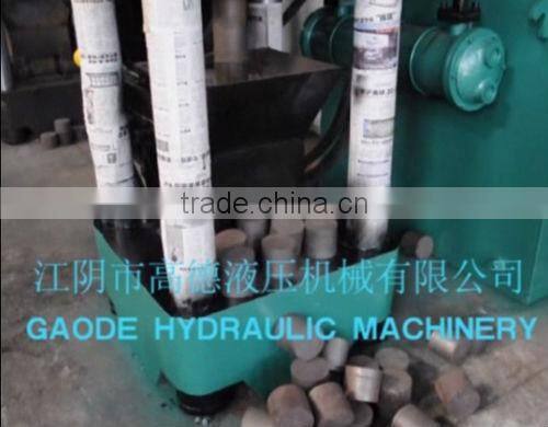 automatic sawdust briquetting press machine