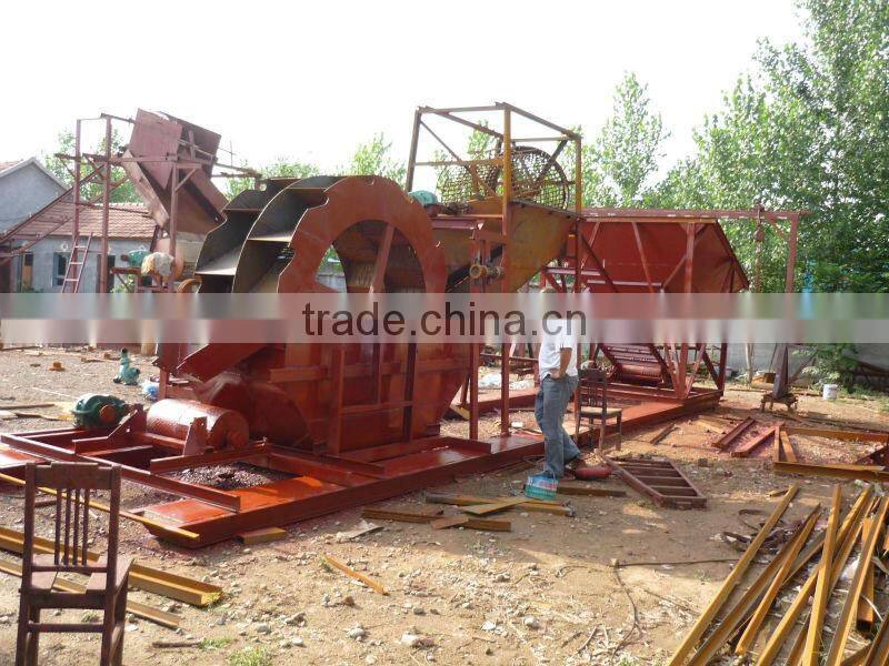 Sand gravel cleaning machine
