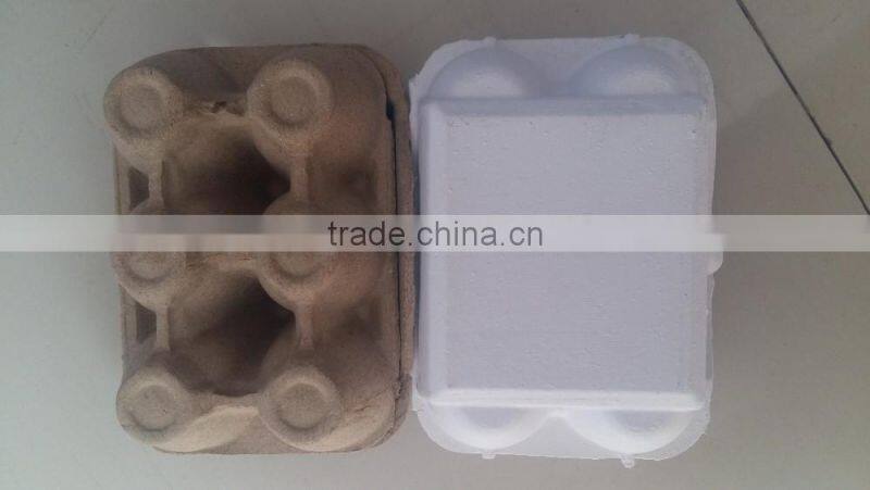 Pulp color egg trays/ paper open egg trays for sale