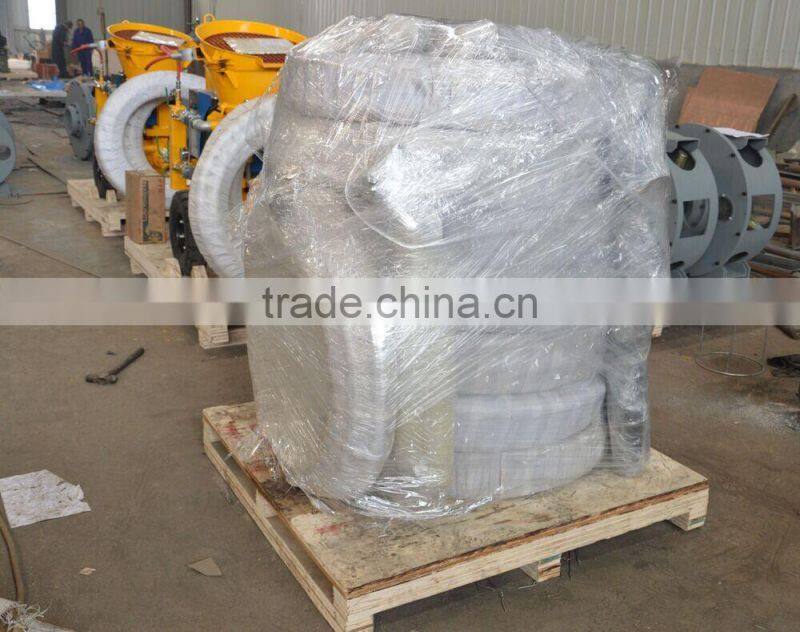 GZ-9 output 9m3/h diesel drive dry mix shotcrete machine