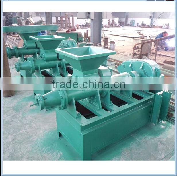 coal rod forming plant charcoal bar extruding machine