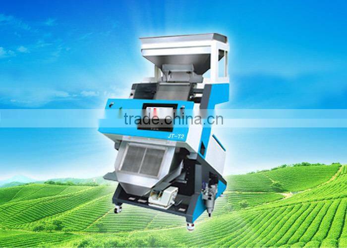 Black and Green Advanced Tea Color Sorter, JIETAI CCD Tea Separate Machine