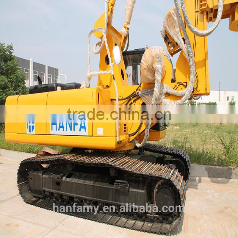 HF856A rotary piling rig with ISO & CE certification for road bridge foundation construction