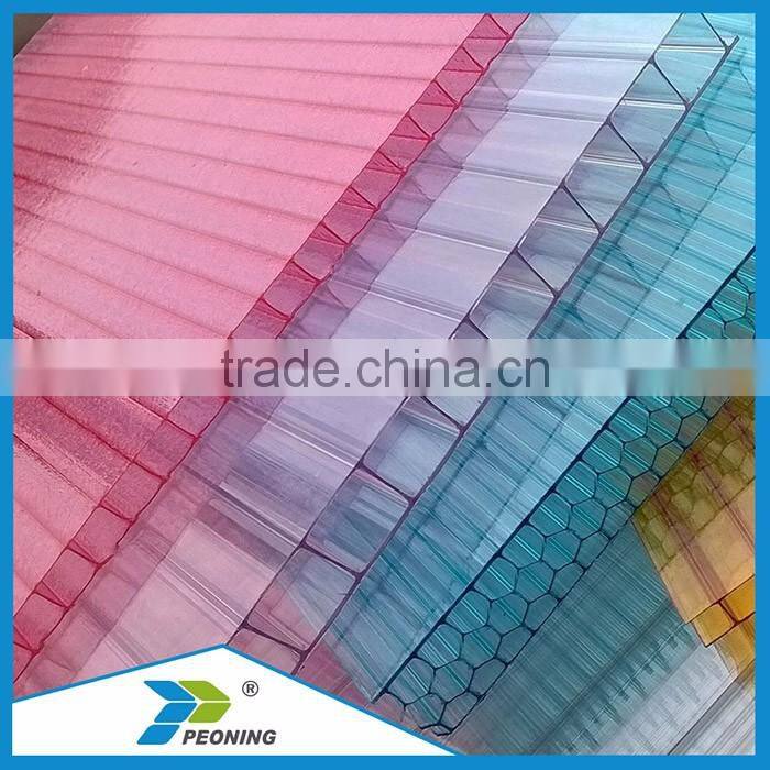 Ten years guarantee frosted 100% Bayer/GE Polycarbonate Sheets/pc sheet with UV protection