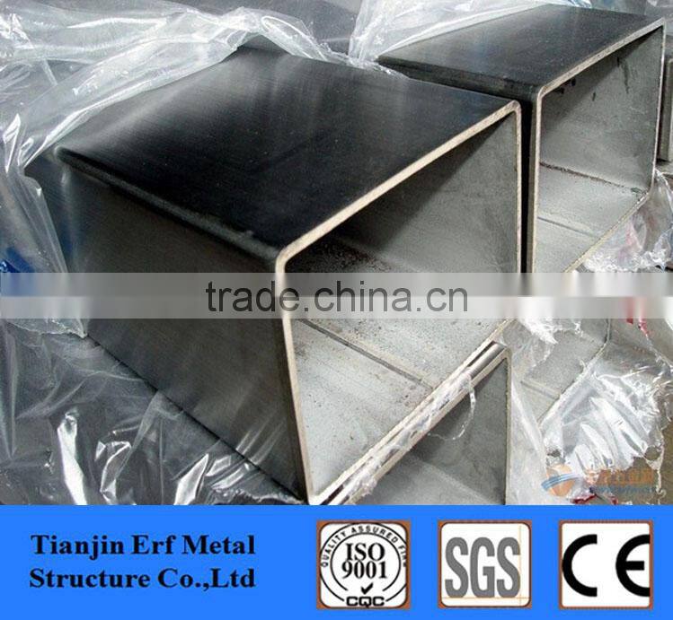 Galvanized SHS RHS hollow section steel pipe,galvanized square steel tube