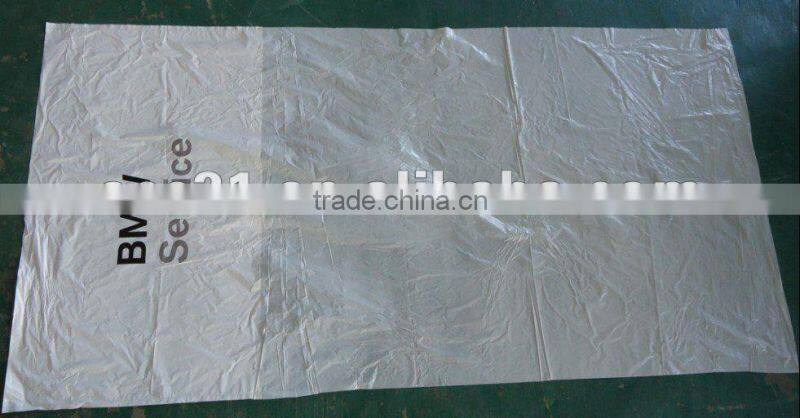 disposable auto use plastic seat cover