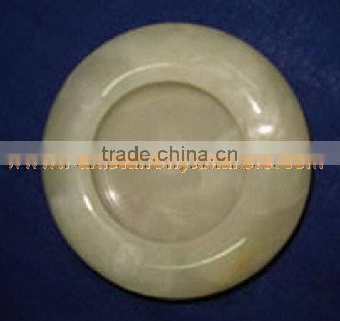 PAKISTAN FACTORY MADE ONYX CIGARETTE ASHTRAY HANDICRAFTS