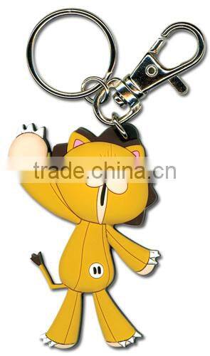 Custom Animal Shape rubber keychain, Frog Shape Rubber Keychain