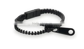 bracelet with zip fastening bracelet ,promotional gift