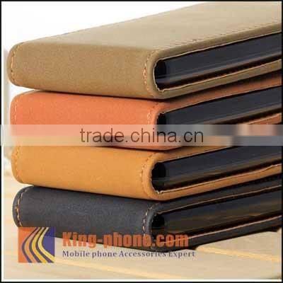 High Quality Custom Flip Leather Cell Phone Case Cover For iPhone 5S