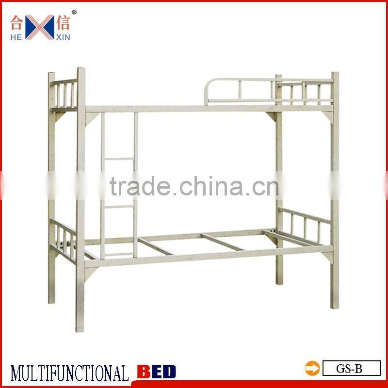 Steel Dormitory Bed metal bunk bed with wadrobe and desk