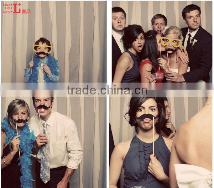 photo booth props card paper funny mask