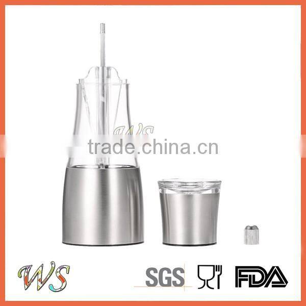 WS-PG28 Adjustable Ceramic Core Rotor 2in1 stainless steel salt and pepper shakers