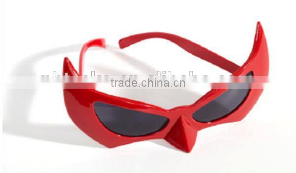 Fashion party plastic make up sunglass halloween cerebration sunglass