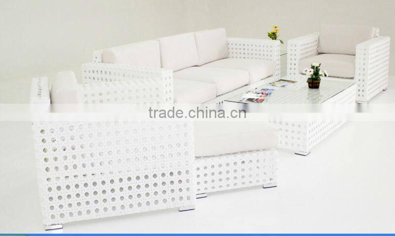 rattan furniture outdoor aluminum sofa set