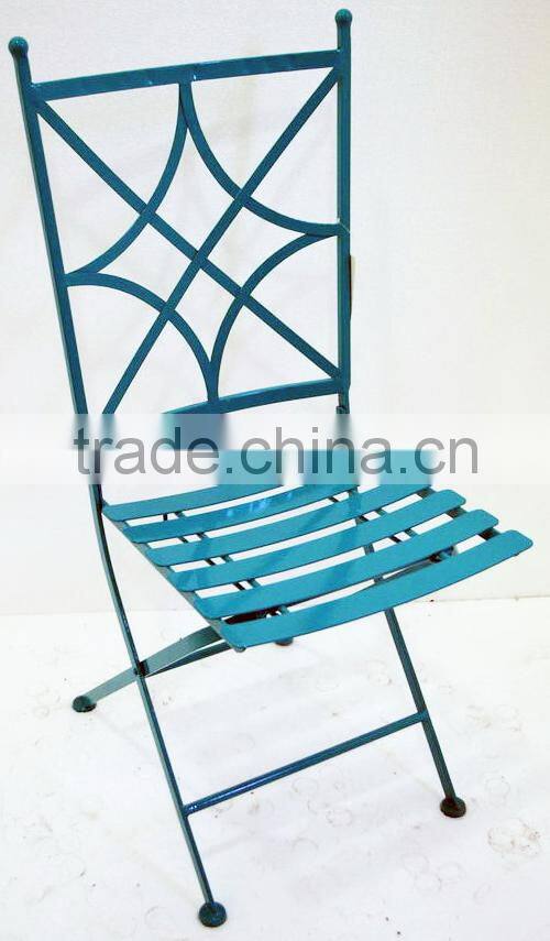 outdoor and living room metal folding chair
