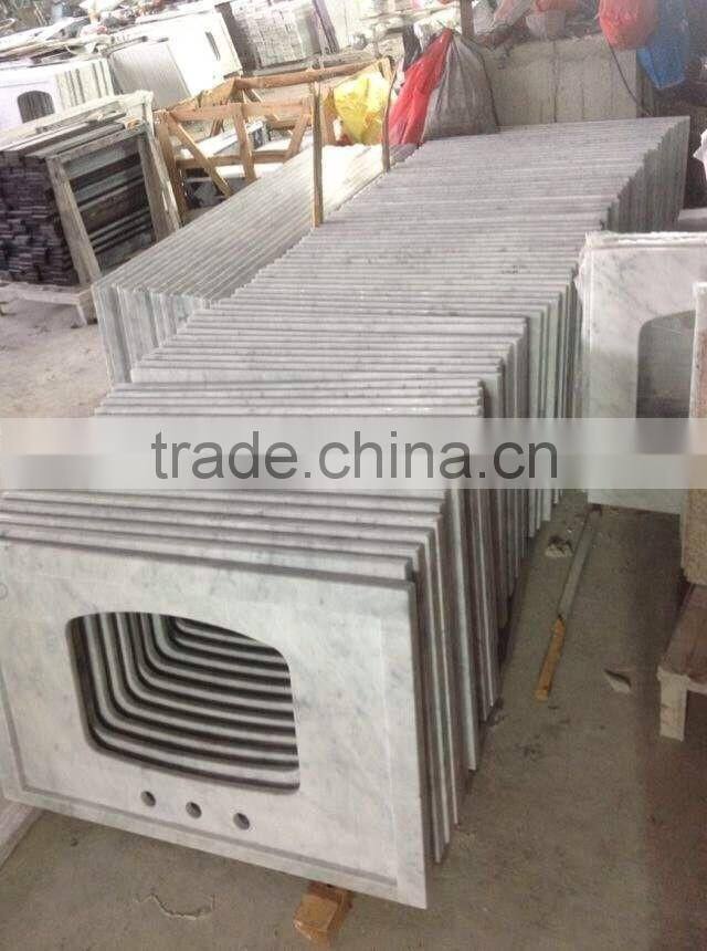 2017 New cheap Hot sale white Carrara White Countertop Marble countertop