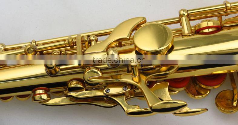 Soprano saxophone, straight soprano sax,Chinese sporano saxophone wood wind instrument