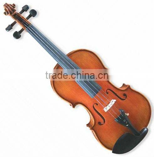 Handmade flame maple violin middle grade