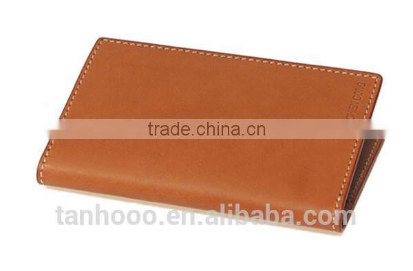 Leather passport wallet card holder with multifunction large capacity wholesale