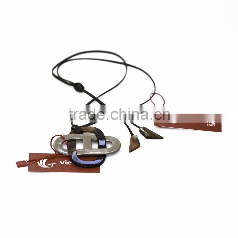 2016 fashionable design of buffalo horn pendant/buffalo horn jewelry/buffalo horn necklace