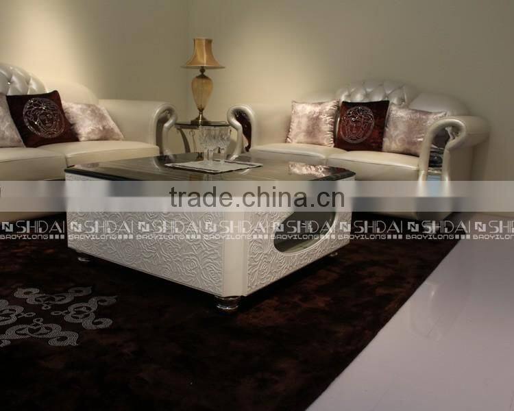 45%off black marble top Coffee table LV-TA801Q