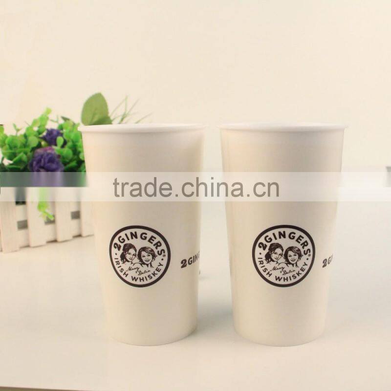 personalized design PP plastic cup 500ml for promotional