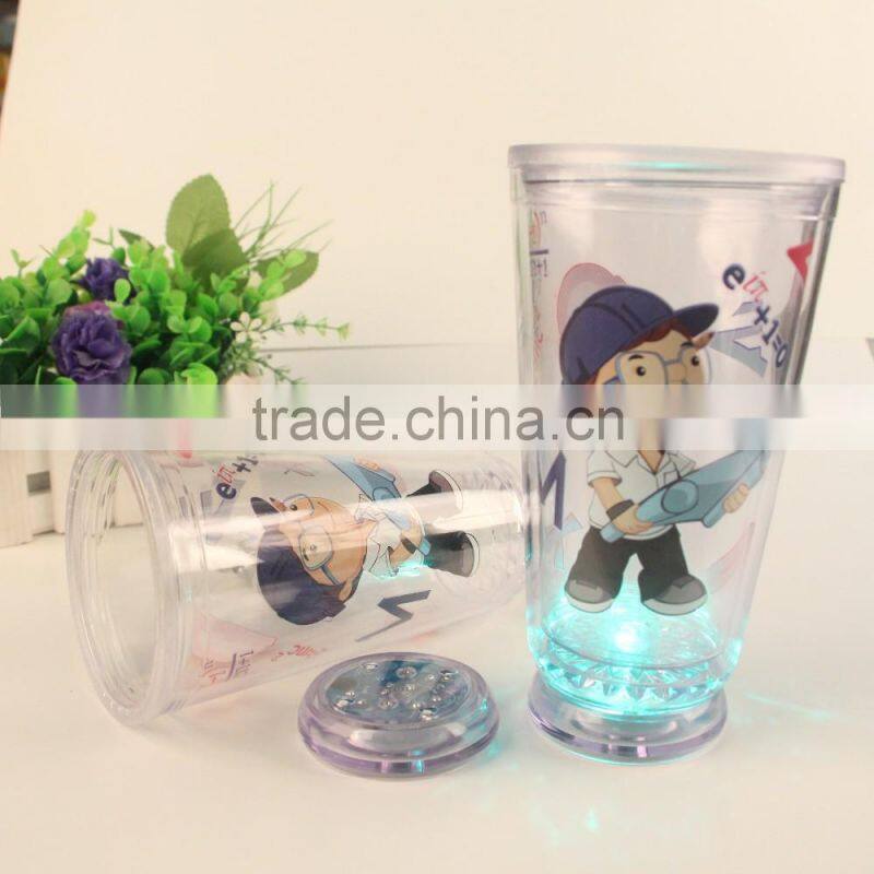 Personalized PS/AS 450ml reflective cup with customized logo
