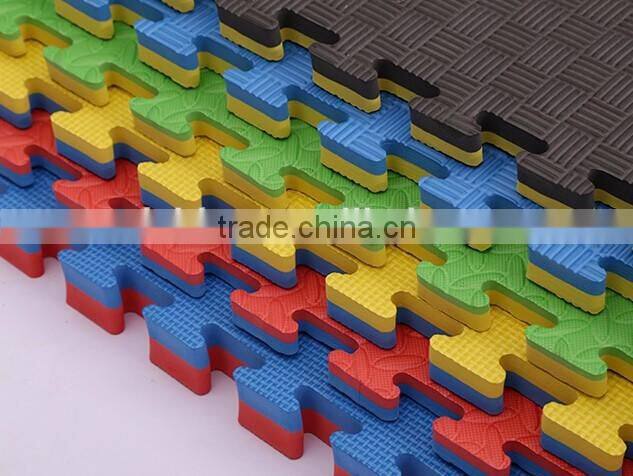 2017 Fast delivery shockproof non toxic jigsaw martial arts tatami mat