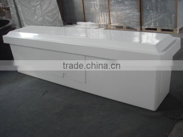 White dock box, FRP storage box durable fiberglass