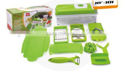 12 Sets Multi-Function Food Quick Chopper/grater set/12 in 1 multichopper