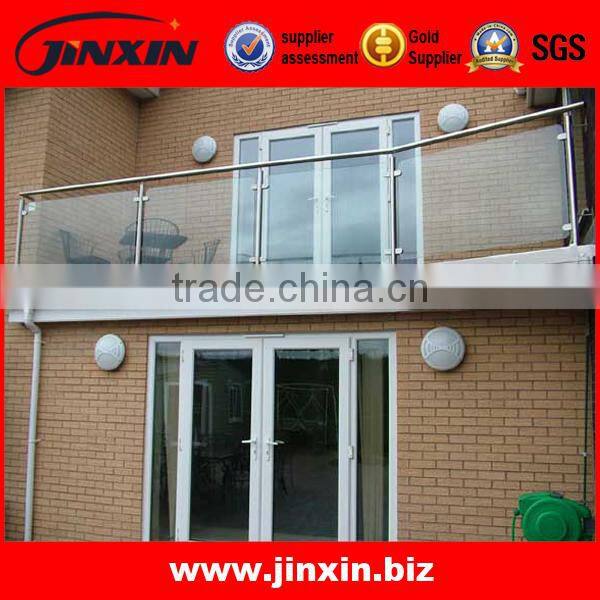 Stainless Steel Modern Tempered Glass Canopy Front Glass Bracket