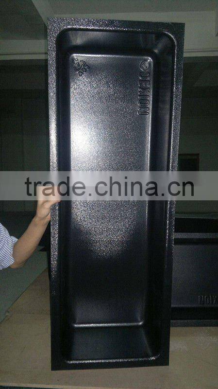 vacuum thermoforming thick film blister plastic rectangle tray