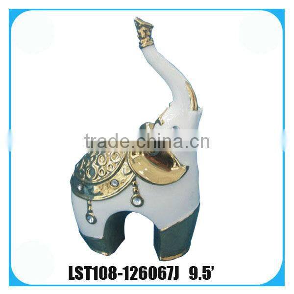 China porcelain elephant statue for home decor