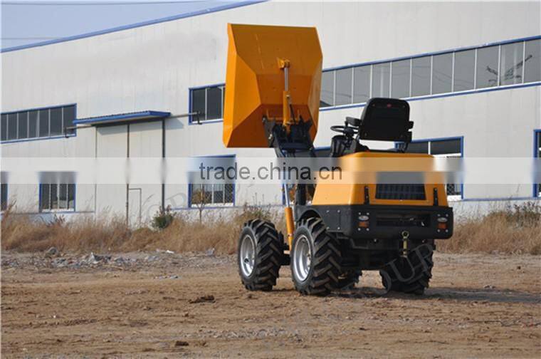 Mini 1ton Wheel Dumper Loader