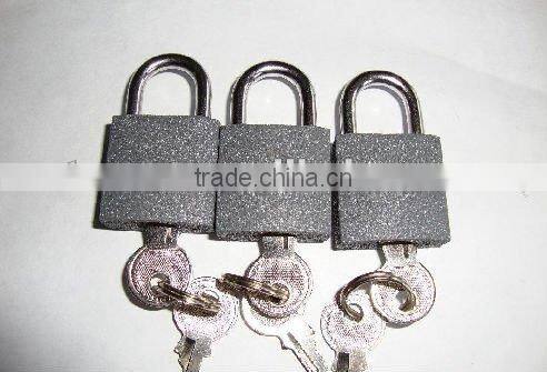 55mm thick grey iron padlock