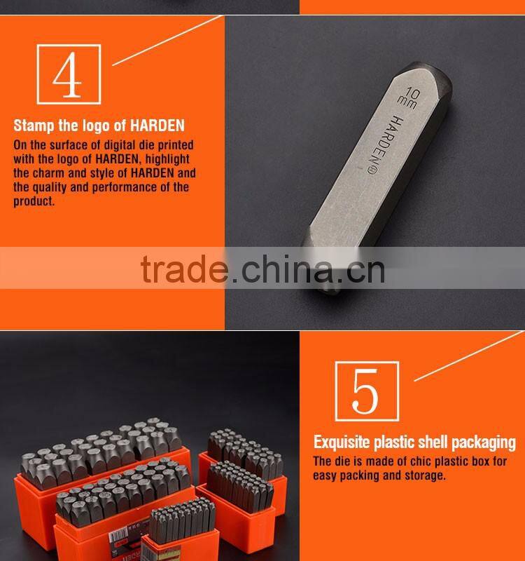 Professional 8mm 27PCS Steel Letters