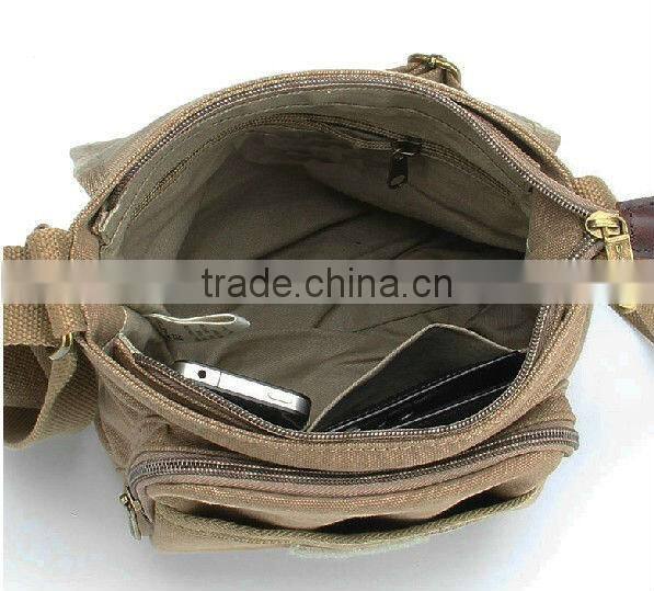 Canvas Shoulder Messenger Bag For Men