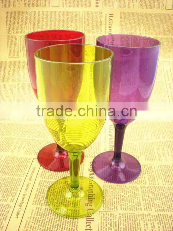 Wholesale plastic wine cup