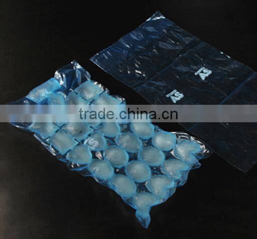 custom degradable LDPE plastic disposable freezer ice cooler cube bag