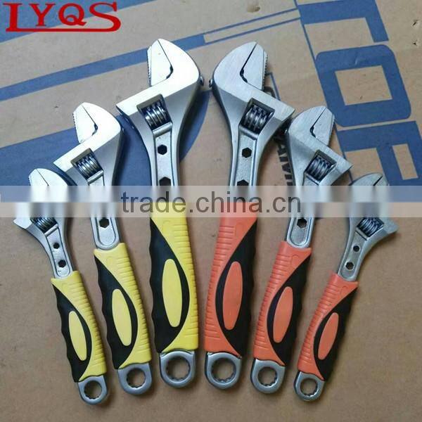 Carbon steel adjustable spanner 8"-24" spanners